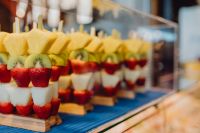 Kaboompics - Strawberry, Kiwi and Pineapple Skewers at Madrid Market