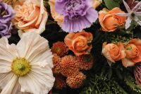 Kaboompics - Vibrant Floral Composition for Wedding and Event Decor