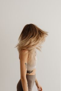Kaboompics - Side View of Woman With Her Hair in Motion