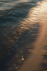 Kaboompics - Golden Light Reflection on Dark Sea Water Texture