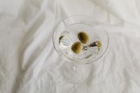 Kaboompics - Green Cocktail with Lime and Rosemary on Stone