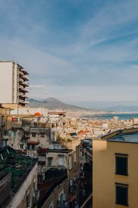 Kaboompics - Naples Rooftop Panorama With Mount Vesuvius and the Bay