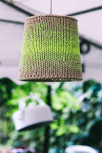 Kaboompics - Woolen lamp covers
