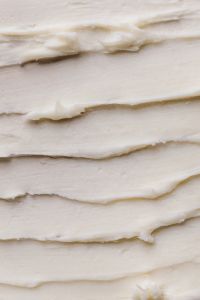 Kaboompics - White Skincare Cream Ridged Texture