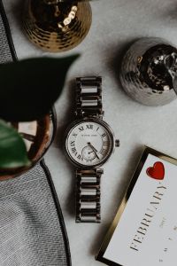 Kaboompics - Woman essentials from above. February Month