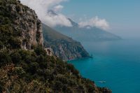 Kaboompics - Narrow Amalfi Coast Road Clinging to a Sheer Cliff