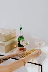 Kaboompics - Champagne Glasses