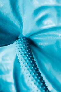 Kaboompics - Close-Up of Blue Anthurium Spadix and Sculpted Petals