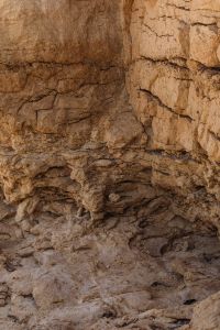 Kaboompics - Textured Rock Cove with Layered Stone Walls