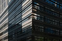 Kaboompics - Concrete Wall and Glass Office Building Detail