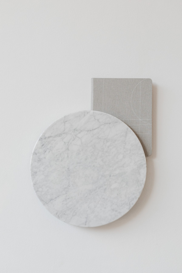 Minimal Marble and Beige Fabric Swatches for Vertical Branding and ...
