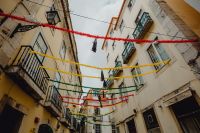 Kaboompics - Streets decorated for the Saint Anthony Feast in Lisbon, Portugal