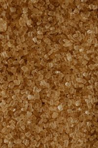 Kaboompics - Coarse Brown Sugar Crystals Filling the Frame, Granulated Sugar Texture Background