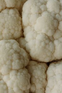 Kaboompics - White Cauliflower Florets in Macro Close-Up, Minimal Food Texture
