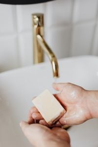 Kaboompics - Coronavirus - Wash your hands - soap - COVID-19