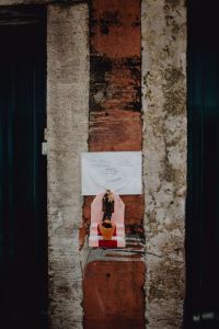 Kaboompics - Saint Anthony shrine at Festa Santo Antonio in Alfama district, Lisbon, Portugal