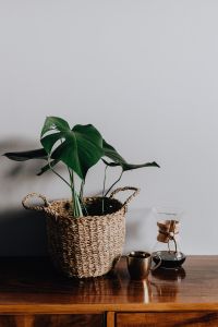 Kaboompics - Chemex Coffee Maker with Gold Cup