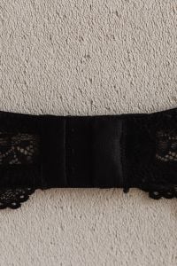 Kaboompics - Black Lace Underwear Detail in Soft Light