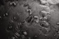 Kaboompics - Gray Water Droplets Glass Texture Background