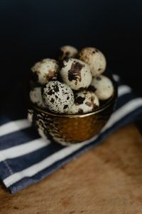 Quail Eggs Food Styling