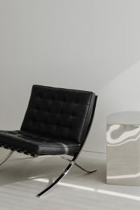 Kaboompics - Chromatic Harmony: Modern Interiors with Steel Accents and Natural Light