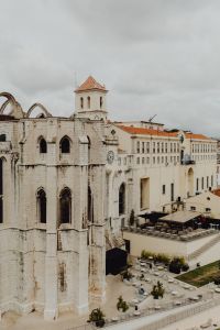 Kaboompics - Gothic Ruins and Bell Tower above Lisbon’s Historic Center