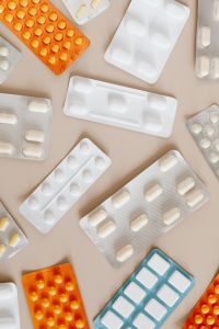 Medicine Blister Packs and Tablets for Pharmacy, Healthcare and Medication Safety Content