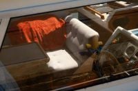Kaboompics - Fishing Boat Cabin Interior Through Window