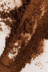 Kaboompics - Brown Makeup Powder Smear Texture