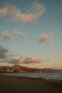 Kaboompics - Malaga Beach with Coastal Hills