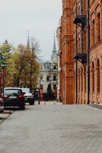 Manufaktura in Łódź, Poland: Historic Red-Brick Factory Architecture and Urban Shopping District