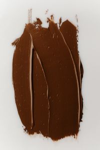 Kaboompics - Dark Brown Foundation Swatches