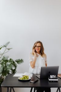 Kaboompics - Female Professional Speaking on the Phone in Office