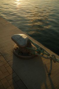 Kaboompics - Marina Dock Cleat and Rope in Malaga