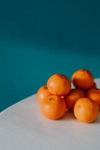 Mandarins on the table