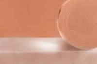 Kaboompics - Pantone 2024 Glass Sphere and Marble