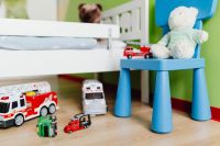 Kaboompics - Children's room with bed and toys
