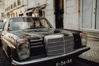 Kaboompics - An old Mercedes Benz parked in the street