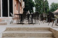 Kaboompics - Cozy outdoor cafe in Castelfranco Veneto, Italy