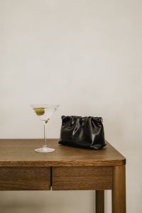 Kaboompics - Two Martini Glasses with Green Olives