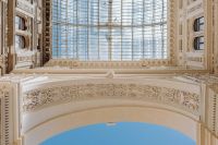 Kaboompics - Galleria Umberto I Arch and Glass Ceiling Framed From Below