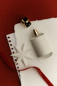 Burgundy Christmas Gift and Decor Styling
