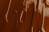Kaboompics - Brown Foundation Drip Texture