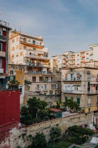 Kaboompics - Dense Naples Apartment Blocks Viewed From a Rooftop Terrace