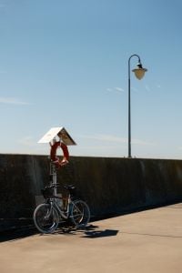 Kaboompics - Bicycles Parked by Harbor Breakwater