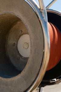 Kaboompics - Close Up of Fishing Net Reel on Harbor Boat