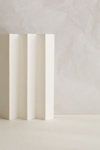 Kaboompics - White Folded Paper Columns