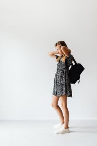 Kaboompics - Student Walking with School Backpack