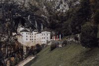 Kaboompics - Predjama castle at the cave mouth in Postojna, Slovenia