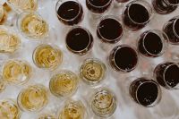 Kaboompics - Many glasses of different wine